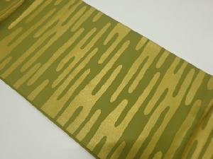 アンティーク　ヱ霞模様織り出し袋帯（材料）